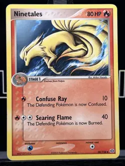 Pokemon Card - Emerald 38/106 - NINETALES (uncommon) - Regular 2005 - Image 3