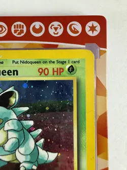 Nidoqueen Holo Unlimited Card 12/130 Base Set 2 LP Pokemon TCG - Image 5