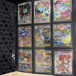 Mixed Pokemon Cards Pokemon Binder Collection- NM-Mint mostly Japanese some eng - Image 3