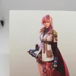 #003 Lightning FINAL FANTASY XIII 13 Art Museum kai Card SQUARE ENIX 2009 - Image 2
