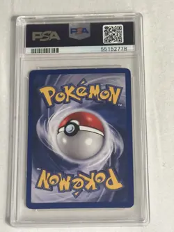 PSA 6 Ninetales Holo 12/102 Shadowless Base Set 1999 Pokemon Card - Image 2