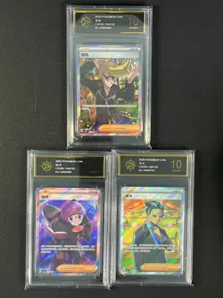 Pokemon 3pcs Chinese cards CSV5C-148 149 150/129 Kale, Serenity, Aoki Grade10 - Image 1
