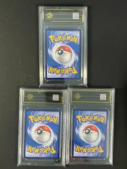 Pokemon 3pcs Chinese cards CSV5C-148 149 150/129 Kale, Serenity, Aoki Grade10 - Image 2