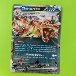 Charizard EX PAF 054/091- Obsidian Flames - Pokemon Card TCG - Image 1