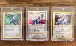 Dialga LV.X DP17, Dialga 16/106 Holo, DIALGA POKEMON 3/95 2011 - LOT 3 Cards - Image 1