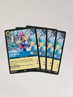 Clarabelle News Reporter 153/204 Playset 4 cards - Archazia's Island - Image 1