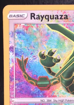 Rayquaza 138/185 - Pokemon Vivid Voltage Amazing Rare Card - Image 4