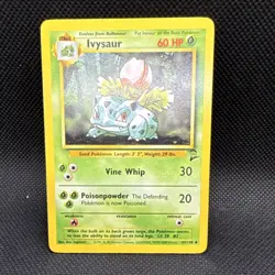 Pokemon TCG Ivysaur Uncommon Regular Card Base Set 2 Stage 1 44/130 2000 M/NM - Image 1