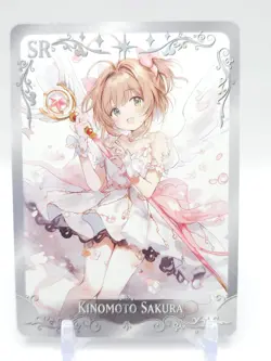 Goddess Trail - Anime Waifu SR Trading Card - Kinomoto Sakura - Image 1
