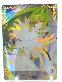 Goddess Story - Anime Waifu SSR Trading Card - NS01 - C.C. - Image 1