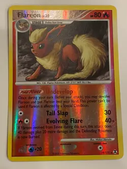 2 Pokemon Cards Flareon 19/111 & Trainer VS Seeker 140/147 Both Reverse Holo - Image 2