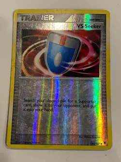 2 Pokemon Cards Flareon 19/111 & Trainer VS Seeker 140/147 Both Reverse Holo - Image 4