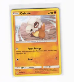 Cubone 068/214 | SM10 Unbroken Bonds Pokemon Card NM - Image 1