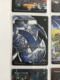 Magic The Gathering Teenage Mutant Ninja Turtles Borderless Non Foil Lot 6 - Image 4