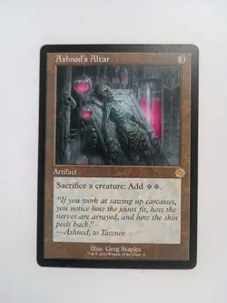 Ashnod's Altar MTG The Brothers' War: Retro Frame Artifacts Rare 4 NM - Image 1