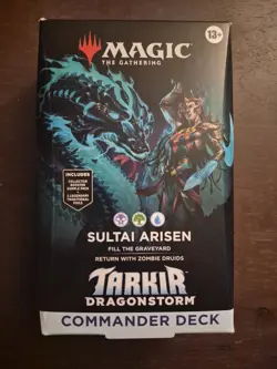 Tarkir: Dragonstorm Commander Deck - Sultai Arisen MTG Brand New Sealed - Image 1