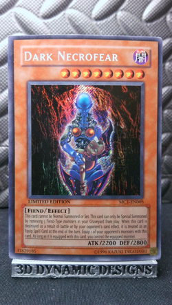 | Yugioh Dark Necrofear MC1-EN005 Secret Master Collection Volume 1 HP 🔥 | - Image 1