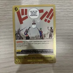 One Piece CCG TCG You’re The One Who Should Disappear OP06-115 (1 in stock) - Image 1