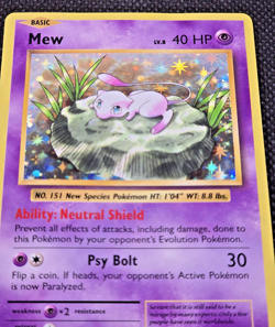 Pokemon TCG Mew 53/108 Evolutions Vintage 2016 Holo Rare - LP -- L25 - Image 2