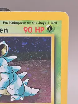 Pokemon TCG Nidoqueen Base Set 2 Holo Rare Card 12/130 - Image 3