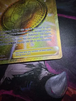 Pokemon TCG Hero's Medal 201/185 Vivid Voltage Secret Rare Full Art Trainer Holo - Image 5