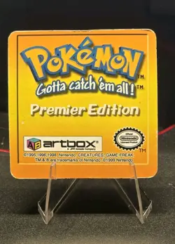 Pokemon Artbox Flipz 1999 lenticular Premier Edition - COMPLETE SET (1-40) MP - Image 3