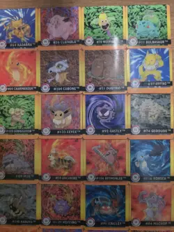 Pokemon Artbox Flipz 1999 lenticular Premier Edition - COMPLETE SET (1-40) MP - Image 5