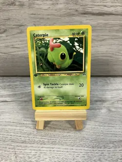Caterpie 53/75 Common Neo Discovery Pokemon Trading Card TCG WOTC - Image 1