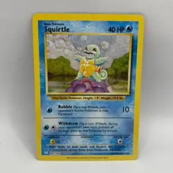 Pokemon TCG - Squirtle 001/034 Holo CLB - Pokemon TCG Classic Collection - NM - Image 1