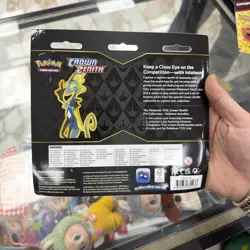 Pokemon Sword & Shield Crown Zenith 3 Pack Blister Pin Collection (Inteleon) - Image 3