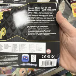 Pokemon Sword & Shield Crown Zenith 3 Pack Blister Pin Collection (Inteleon) - Image 4