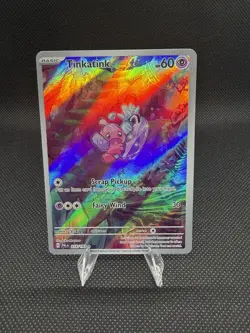 Pokemon Tinkatink 216/193 Sv02: Paldea Evolved Illustration Rare Holo 60 HP - Image 1