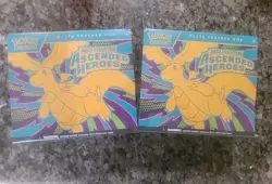 LOT OF 2x Pokemon TCG Mega Evolution Ascended Heroes Elite Trainer Box ETB NEW - Image 1
