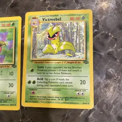 Pokemon TCG Victreebel Bellsprout Weepinbell Jungle Non-Holo - Image 2