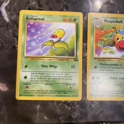 Pokemon TCG Victreebel Bellsprout Weepinbell Jungle Non-Holo - Image 4