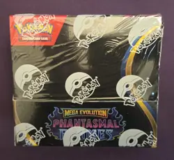 Pokemon Phantasmal Flames Booster Box New Sealed 2025 Mega Evolution SEALED - Image 1