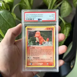 Pokemon Ditto (Charmander) Promo Origins Expo 2007 61/113 Nintendo PSA 6 Regular - Image 1