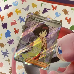 Pokemon TCG Erika's Invitation Scarlet Violet-151 196/165 Holo Ultra Rare - Image 1