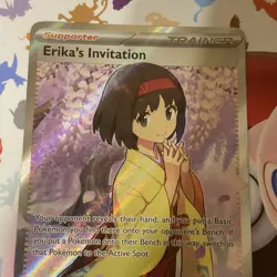 Pokemon TCG Erika's Invitation Scarlet Violet-151 196/165 Holo Ultra Rare - Image 3