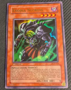 Yugioh Exodia Necross DCR-020 1st Edition Ultra Rare MP/HP! - Image 1