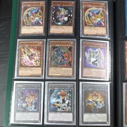 Yu-Gi-Oh! TCG Konami Lot Dark Magician, Blue-Eyes, Exodia, Slifer, Binder - Image 4