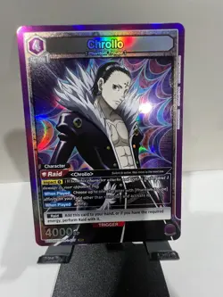 Bandai Union Arena, Hunter X Hunter, CHROLLO, UE02BT/HTR-1-037 SR, Englisch - Image 1