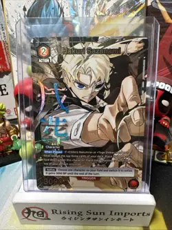 Hakuri Sazanami Rare Alt Art Parallel Kagurabachi Union Arena English KGR-1-046 - Image 1