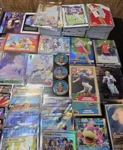 3335x Pokemon Trading Card Lot Near Mint - With Sports YU GI OH Lorcana And More - Image 3