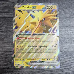 Pokemon TCG SVP049 Zapdos EX Jumbo Oversized Black Star Promo Card - Image 2