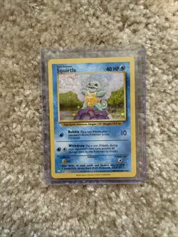 Squirtle 001/034 CLB Trading Card Game Classic Pokemon Card NM - Image 3