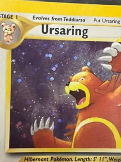 Ursaring Pokemon TCG 2001 Neo Discovery 15/75 Holo Rare Card Unlimited Vintage - Image 4