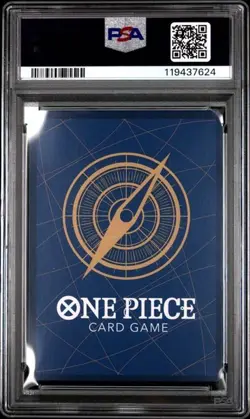 PSA 10 Shanks OP01-120 SEC Manga Parallel Manga Alt Art ONE PIECE Card Japanese - Image 2