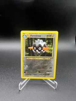 Forretress - 21/75 - Pokemon Neo Discovery Unlimited Rare Card WOTC - Image 1