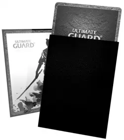 100 Ultimate Guard Katana Black Card Sleeves Standard Deck Protectors ccg magic - Image 2